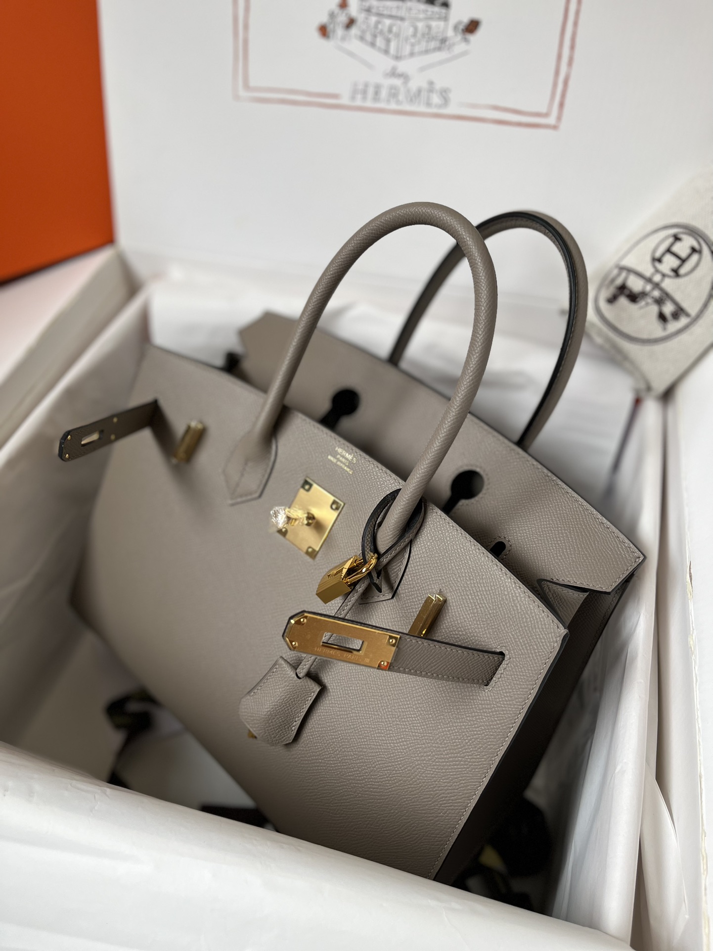 에르메스 버킨백30 에토프 금장 앱송